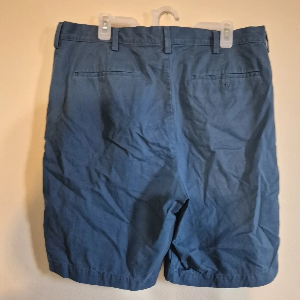 Banana Republic Blue Flat Front Shorts